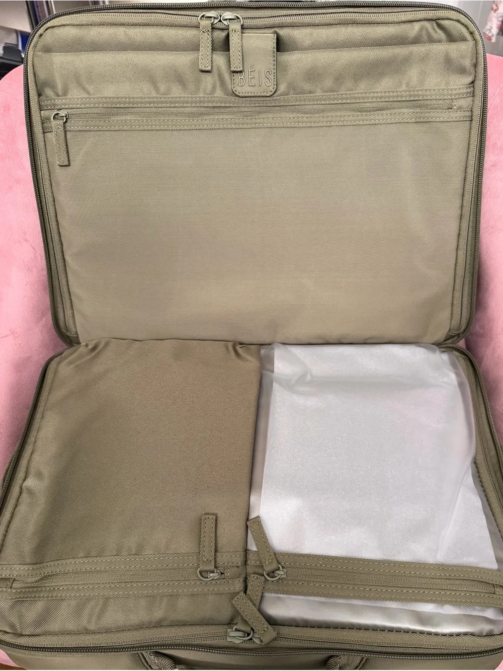 BEIS olive green